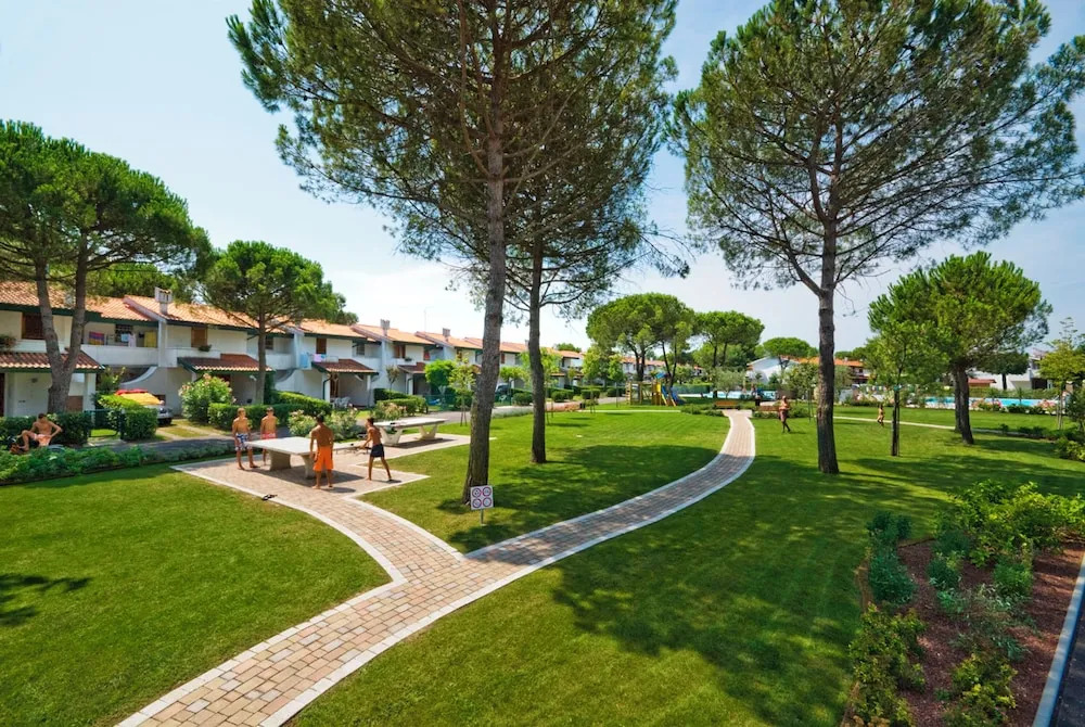 Resort With Shared Garden and Swimming Pool