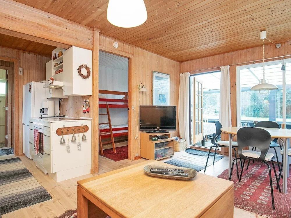 Wooden Holiday Home in Falster With Terrace