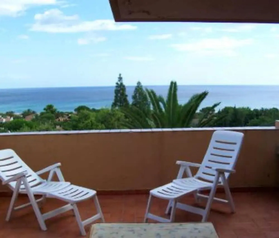House With 2 Bedrooms in Costa Rei, With Wonderful sea View and Terrace Near the Beach