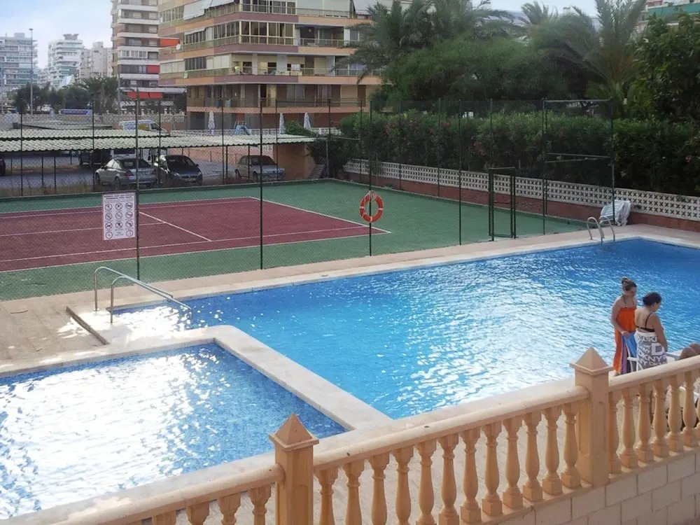 Apartment With 3 Bedrooms in Alicante, With Wonderful sea View, Pool A