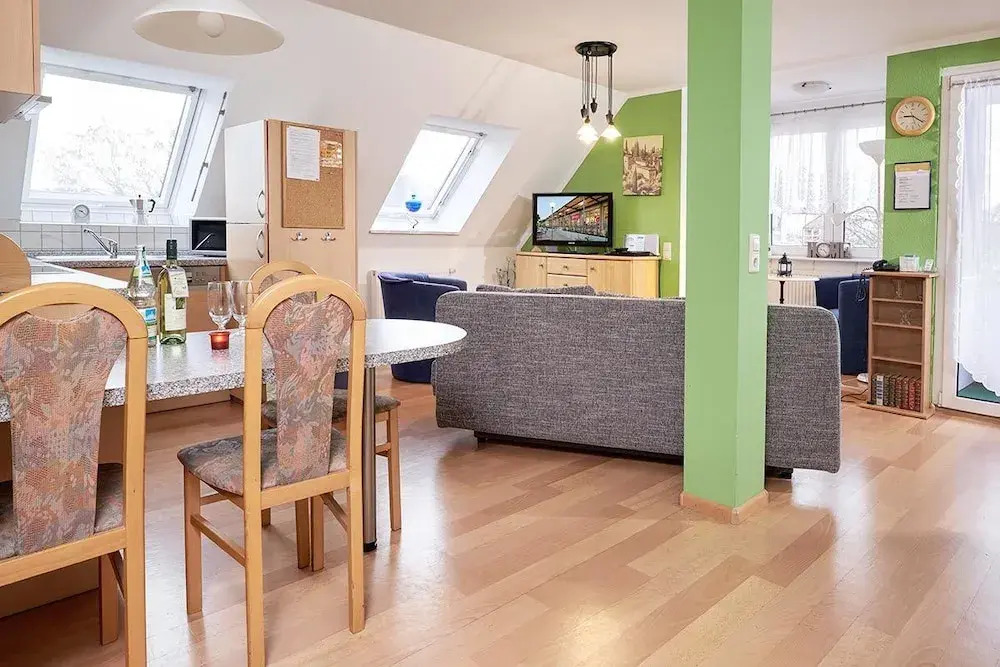Regenbogen-Appartement