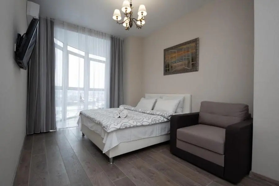 Stylish Panoramic apartments Dnipro Sail riverside