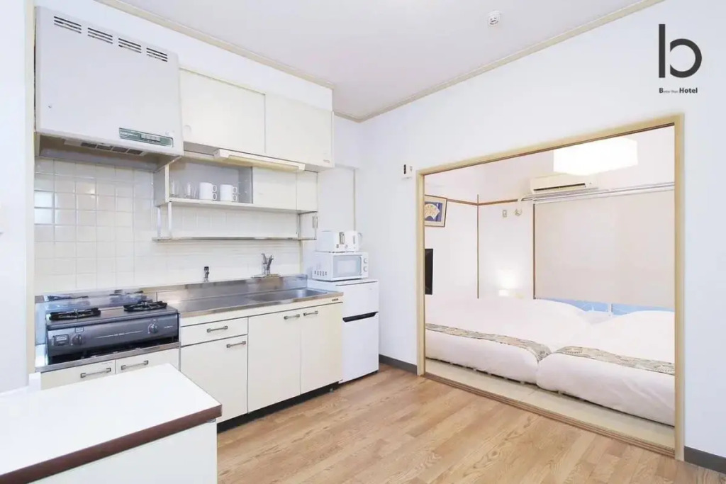bHotel135 1 BR for 4 ppl mins walk to Peace Park