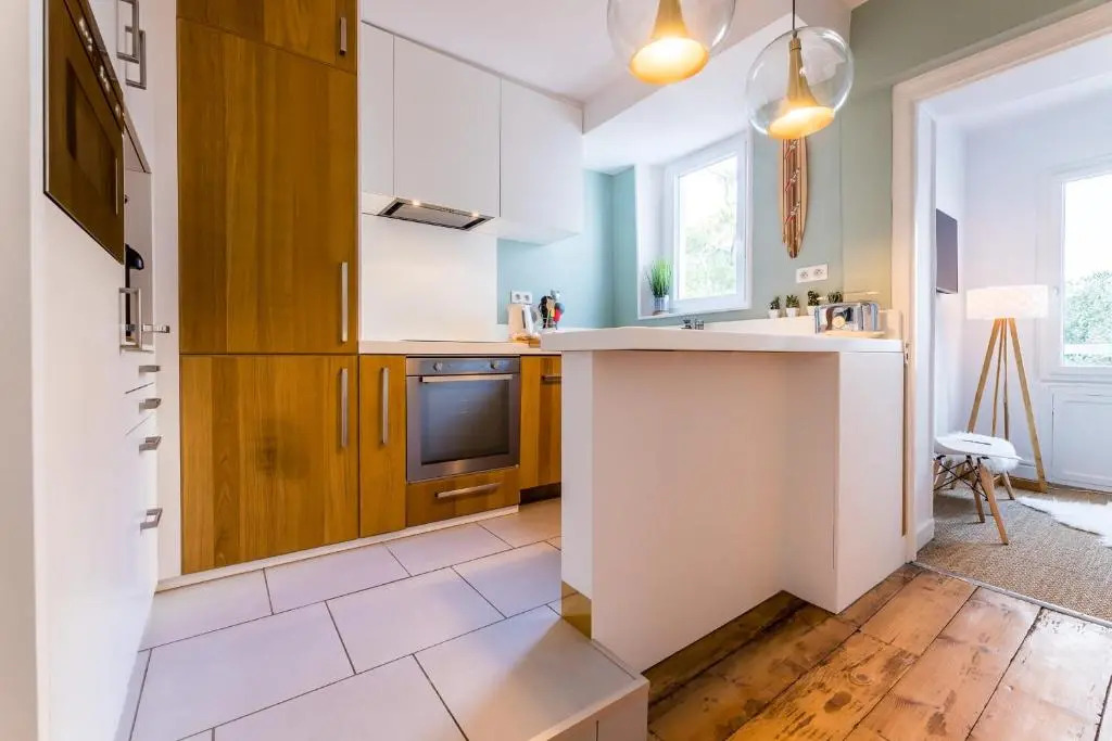 POP KEYWEEK Apt 3 bedrooms with terrace & parking Biarritz city center