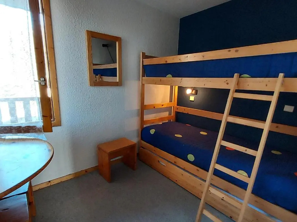 2 pièces + mezzanine Valmorel, 5 pers, balcon, linge et ménage inclus - FR-1-291-761