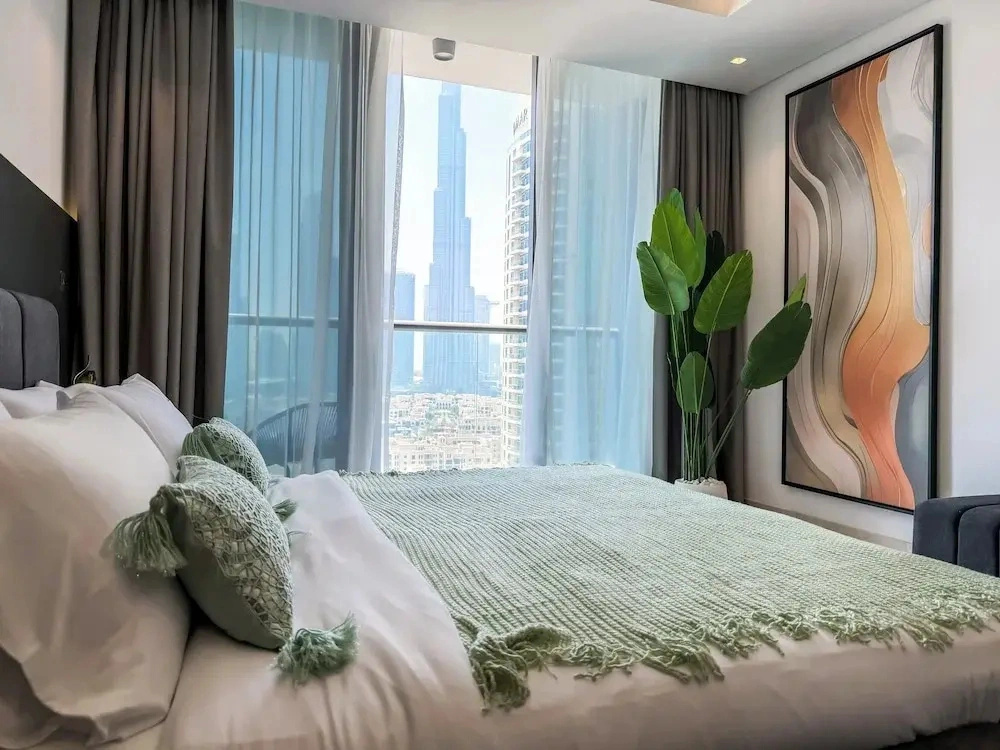 High Floor Burj Khalifa View Apartment
