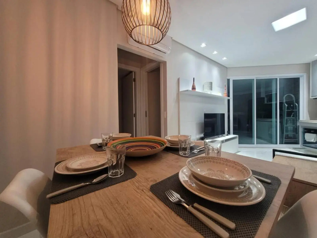 Book Santos Estanconfor 809 Sofisticado 2 dorm p/ Família