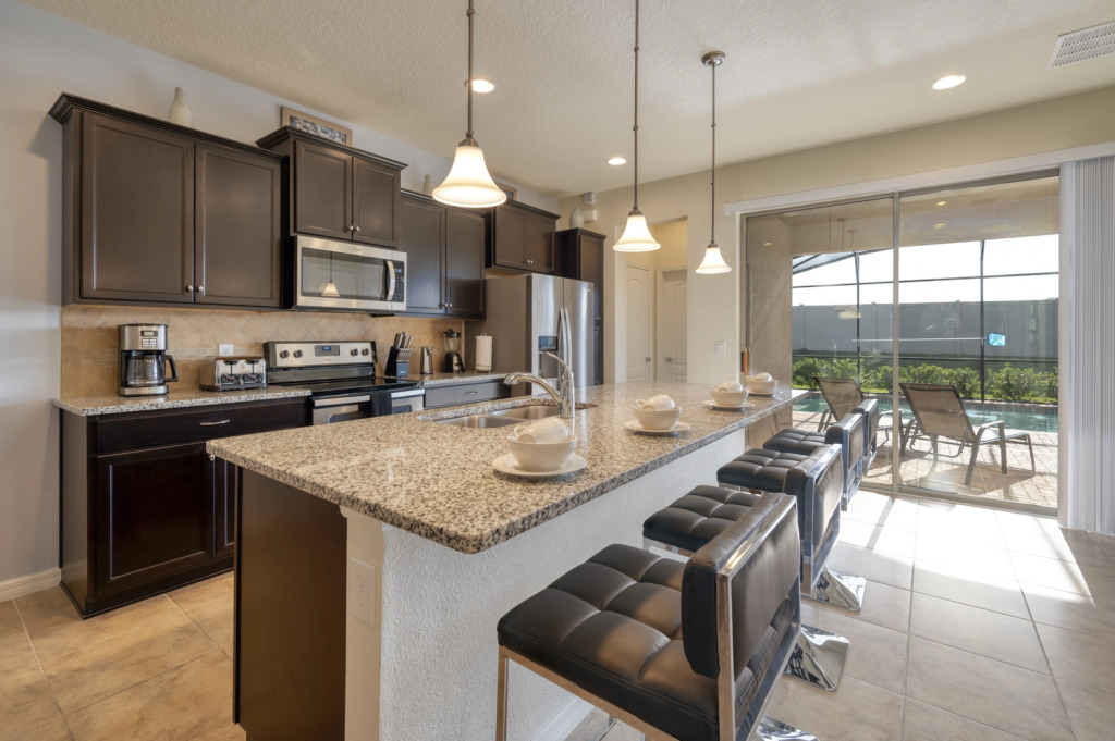 Stunning home with private pool and game room