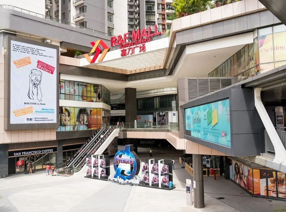 R&F Princess Cove Seine Region by FUJU with Seaview at JB City Centre#Adjacent to Singapore#5 mins walk to ClQ#Free Parking#中英文房东