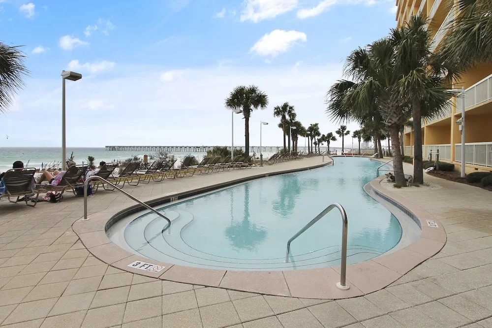 Calypso 1205 - Amazing Condo! Free Fun! Sleeps 4. Free Beach Chairs 1 Bedroom Condo by RedAwning