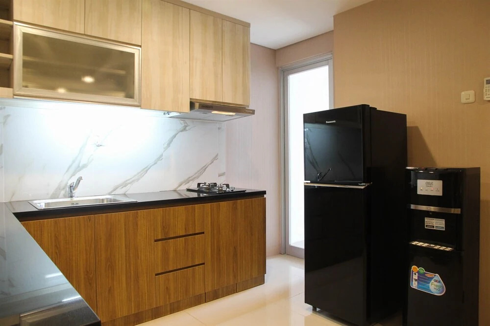 Homey 1BR at Enviro Apartment Cikarang