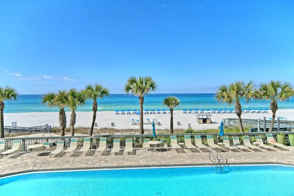 Beautiful Beachfront Condo with Pool View - Unit 0203 by RedAwning