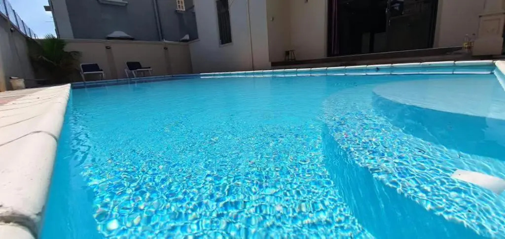 4 bedrooms villa with private pool enclosed garden and wifi at Pointe aux Piments 1 km away from the beach