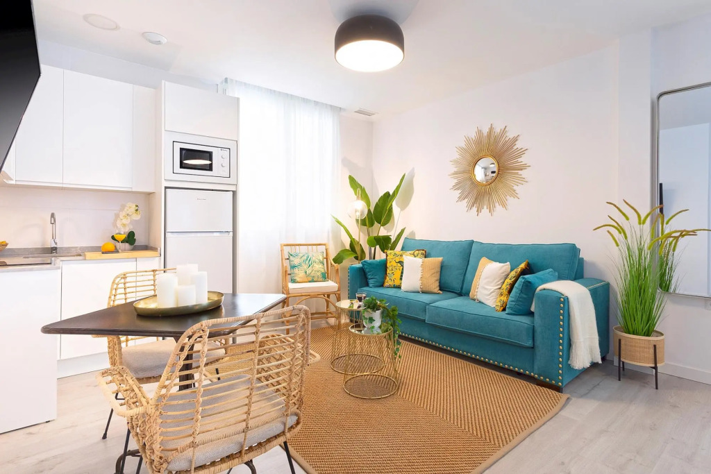 Cozy studio apartment adapted for disabled in Realejo. Campo del Principe I