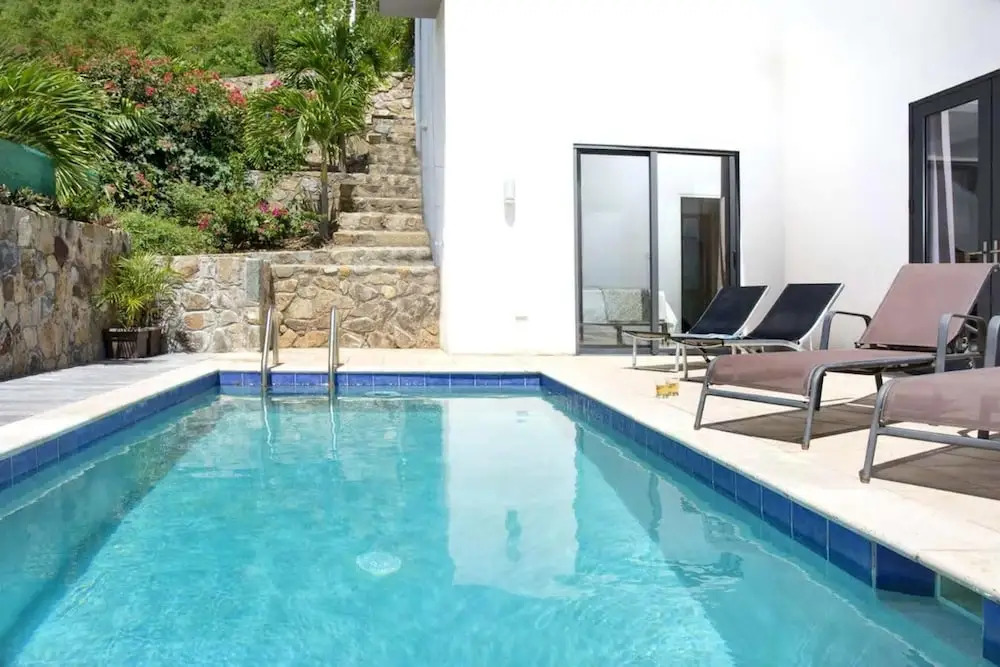 Villa With 3 Bedrooms in Sint Maarten, With Wonderful sea View, Private Pool, Terrace Near the Beach
