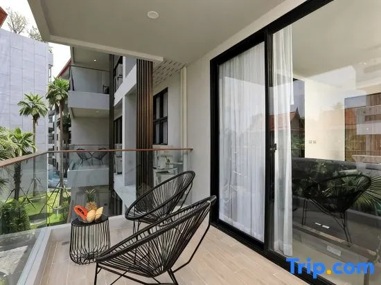 Modern Apartments Rooftop Pool 5 min to Surin Beach