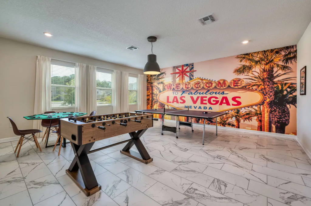 Spacious home near Disney with private pool and game room