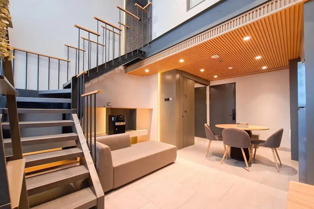 Industrial Modern 1Br Loft At Apartment Collins Boulevard