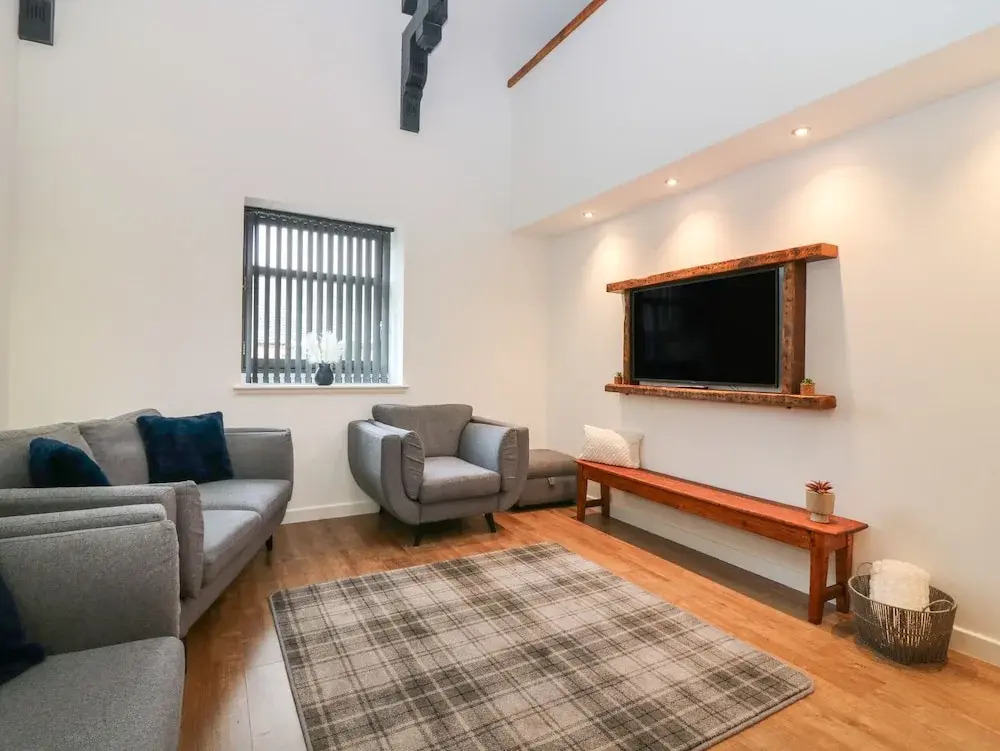 The Reception Room at The Institute Executive Apartments