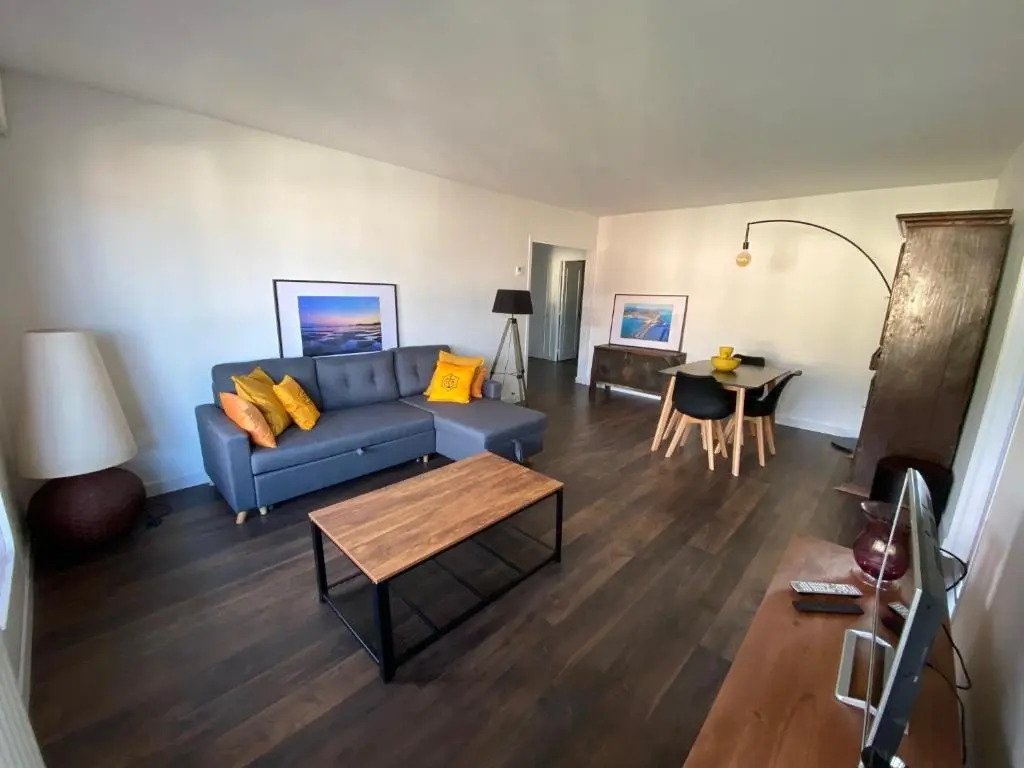Appartement T3 Terrasse Vue Mer En Centre Ville