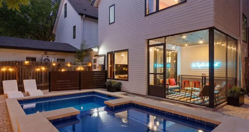 Eclectic Group Getaway With Pool, Patio & Fire Pit