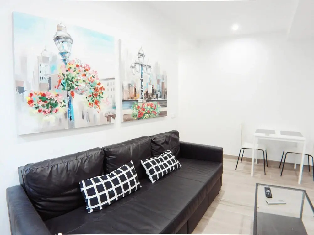 Moderno Apartamento en Bilbao con A/C, WiFi y cama y closet