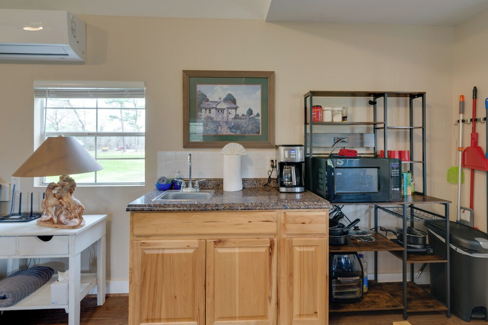 Plantersville Cabin on 50 Acres w/ Pond & Fire Pit