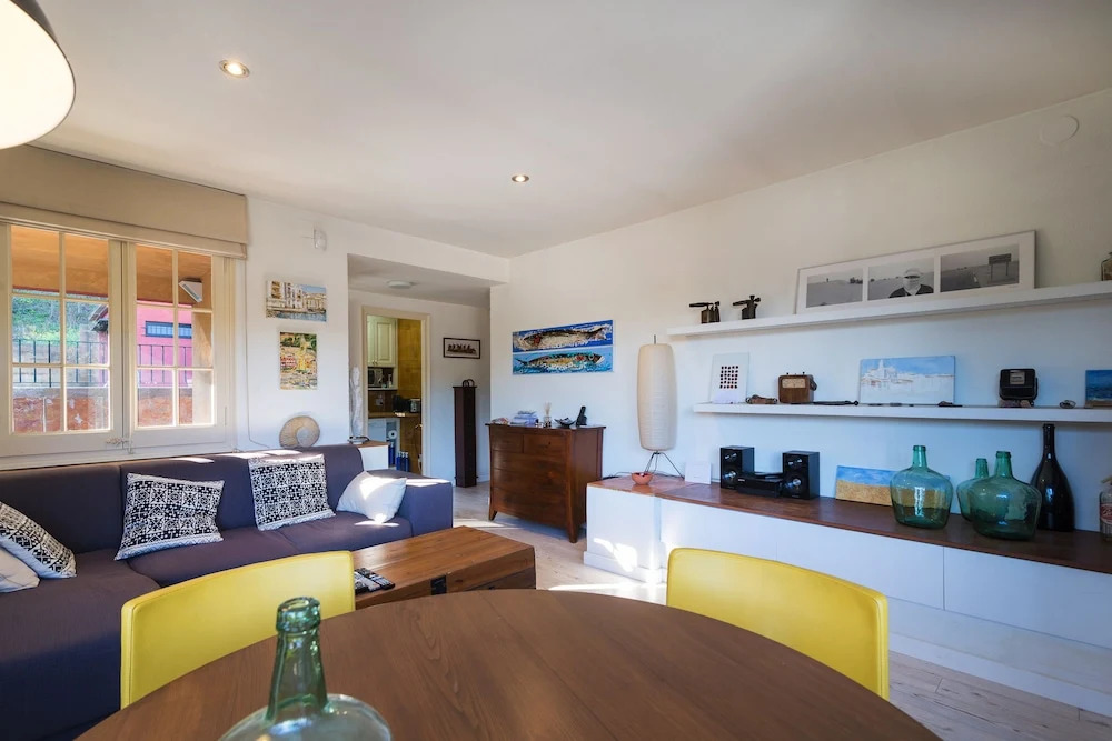 Bohemian villa con piscina privada en Playa Tamariu