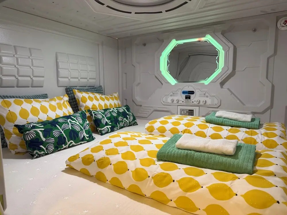 Space capsule Hostel by Welcome Iceland