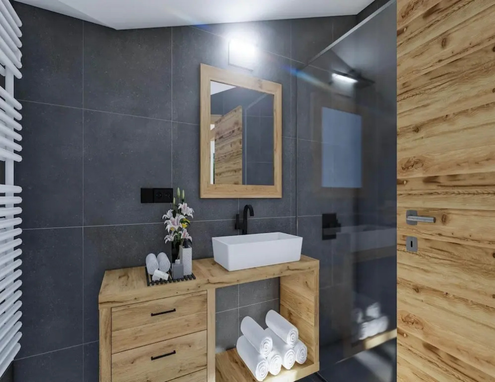 Bergzeit Flat Saalbach Directly on the ski Piste