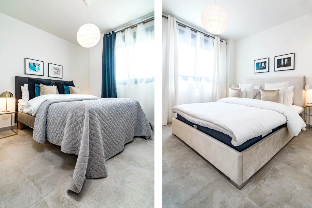 Inf4.5p- Modern 3 bed City Apartment Next to Beach