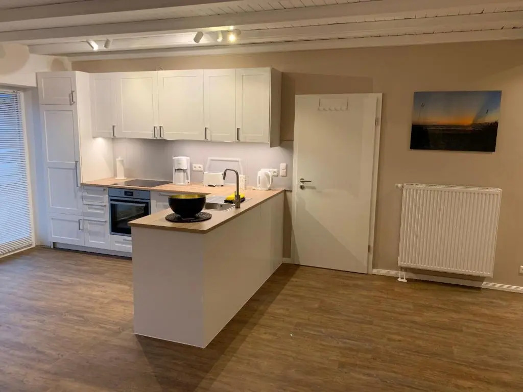 Ferienwohnung Arp Beach House mit Terrasse und Parkplatz