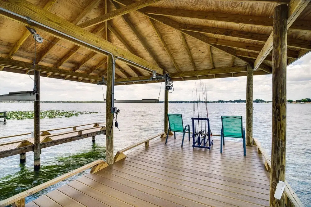 Lake Francis Lily Pad - Home w/ Hot Tub & Dock!