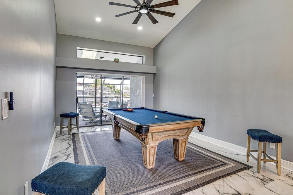 Luxe Waterfront Cape Coral Home w/ Gulf Access!