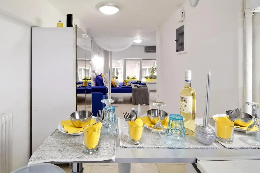 Santorini Style in Athens, Greece