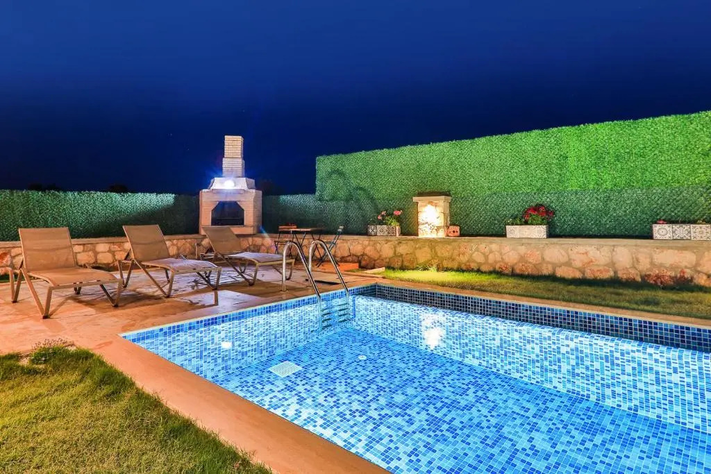 Impressive Luxurious Villa With Refreshing Private Pool in Kas Antalya