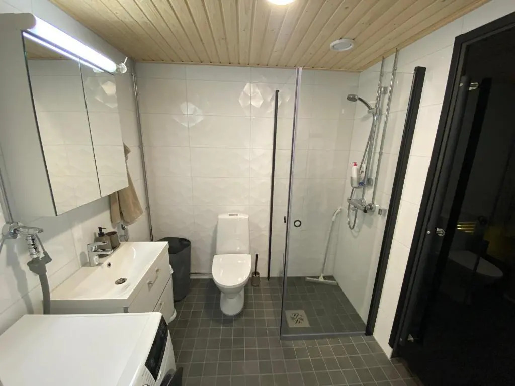 Luxury 1-bedroom apartment with sauna and sea view