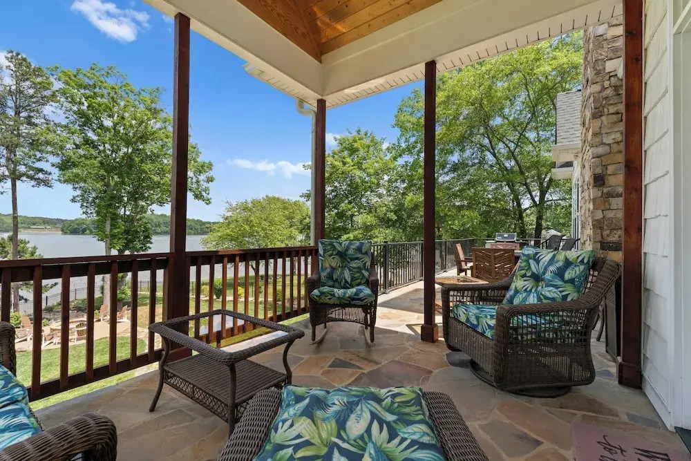 Spacious Waterfront Home on Lake Norman With Firepit, Views, and Dock Access