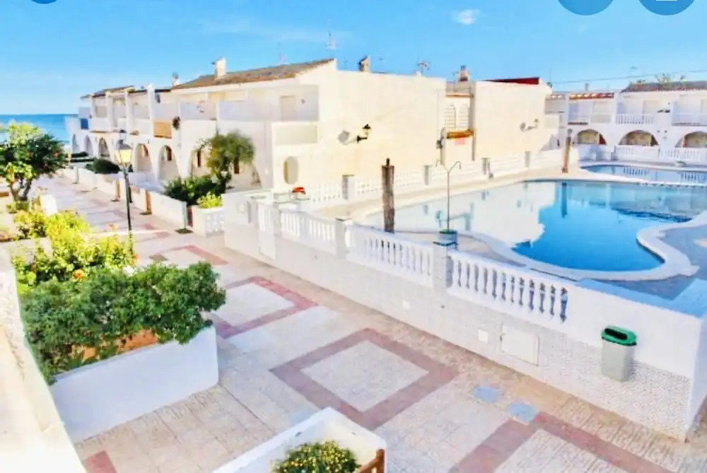 House With 4 Bedrooms in La Manga del Mar Menor, With Wonderful sea View, Shared Pool and Terrace Near the Beach