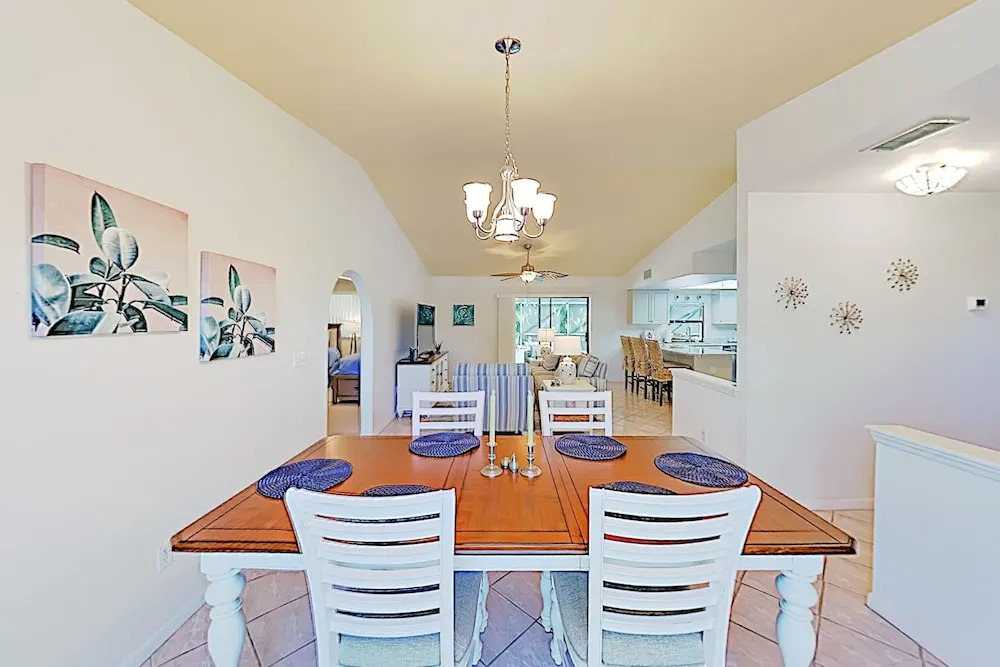 New Listing! Sparkling W/ Caged Pool & Lanai 3 Bedroom Home