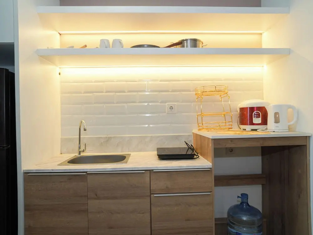 Chic Brown Touch Studio At Apartment Collins Boulevard
