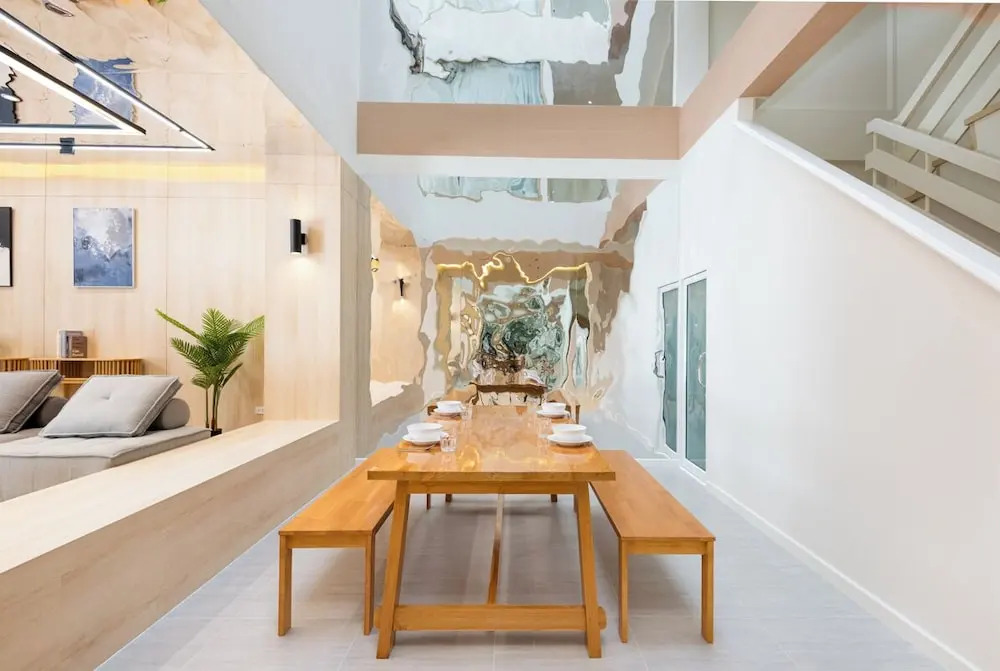 Spacious 4BR Muji Home With Loft & Pool in Ekkamai