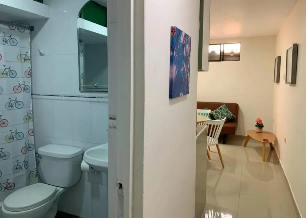 Acogedor departamento amoblado en san miguel, primer piso, wifi.