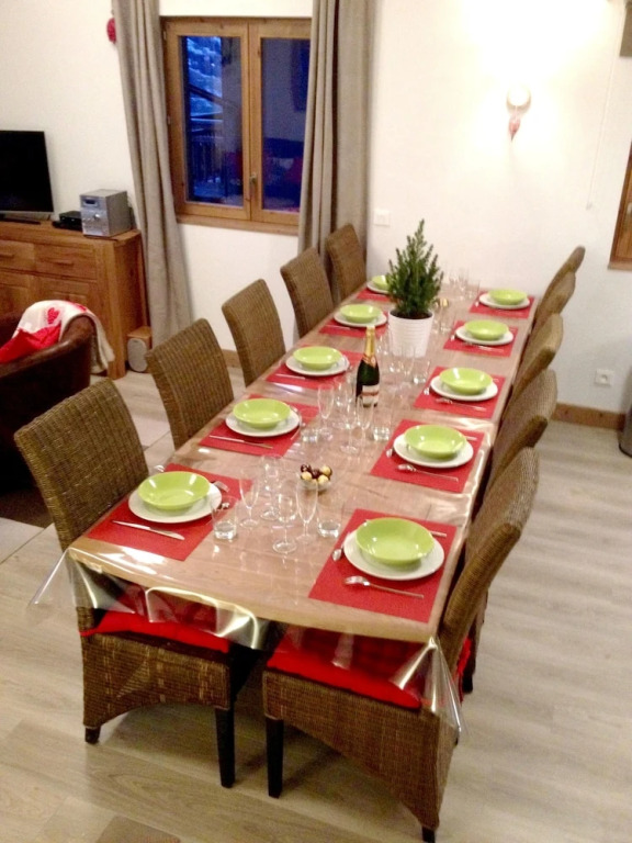 Apartment With 3 Bedrooms in La Lechere, With Wonderful Mountain View, Furnished Balcony and Wifi - 10 km From the Slopes