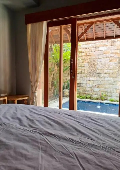 Cheerful 1 bedroom private house with pool in ubud
