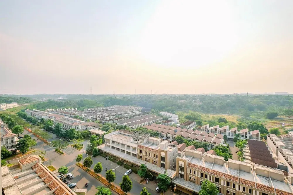 Homey and Modern 2BR at Podomoro Golf View Apartment