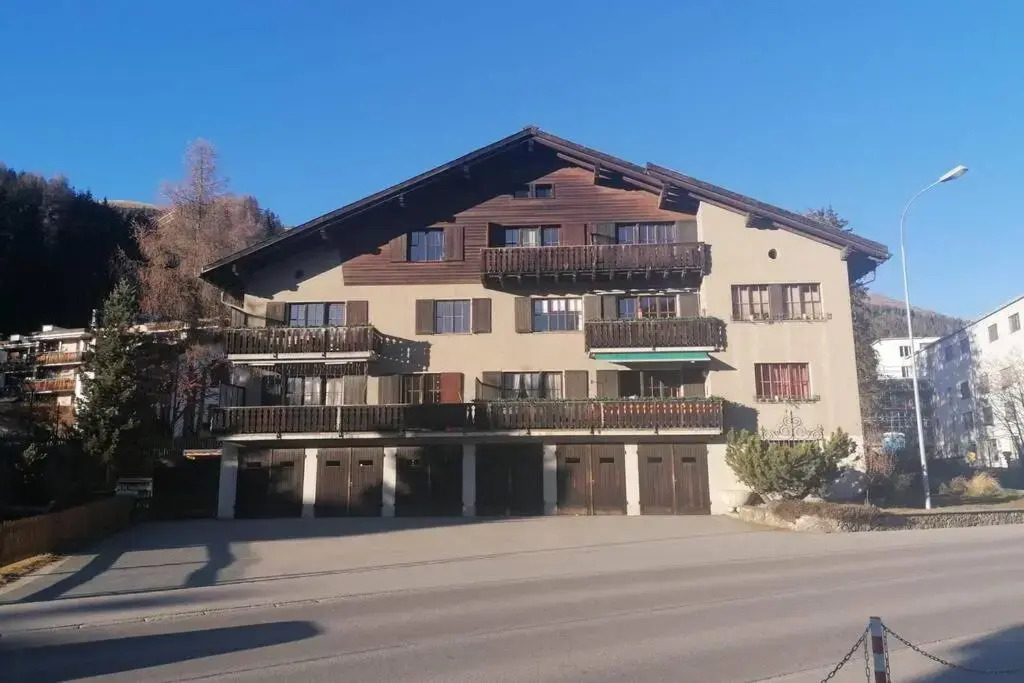 Haus Albertihof: 3-Zimmer-Wohnung an Top-Lage in Davos-Platz