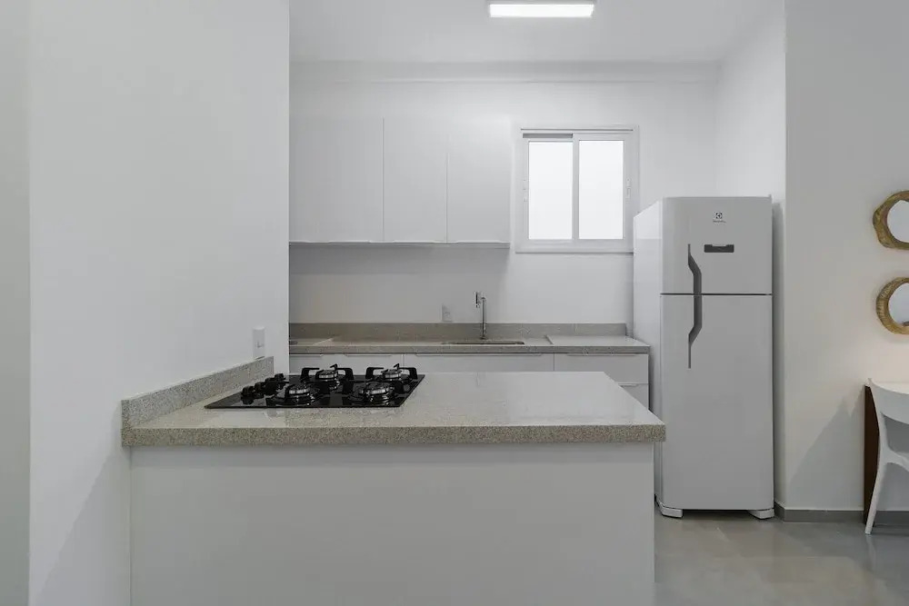 Apt w/ BBQ 300m From the Beach in Floripa Res201