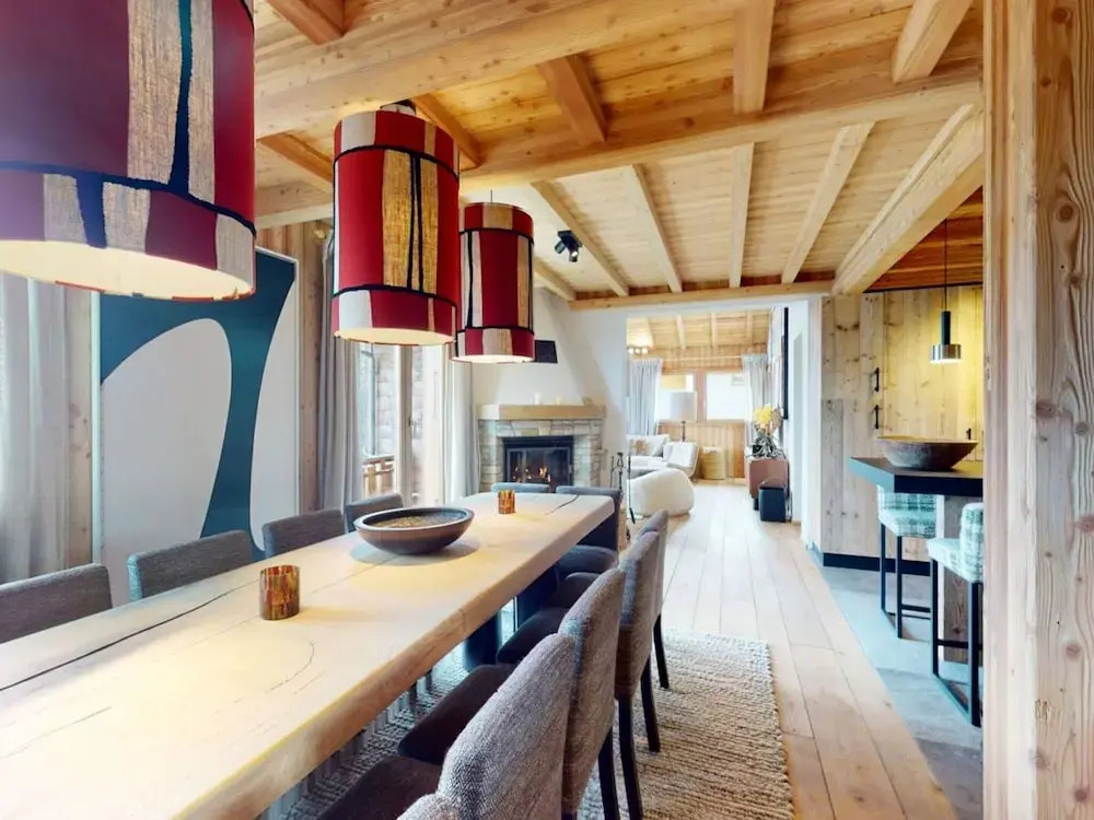 Beautiful Chalet in Le Bouveret With Garden