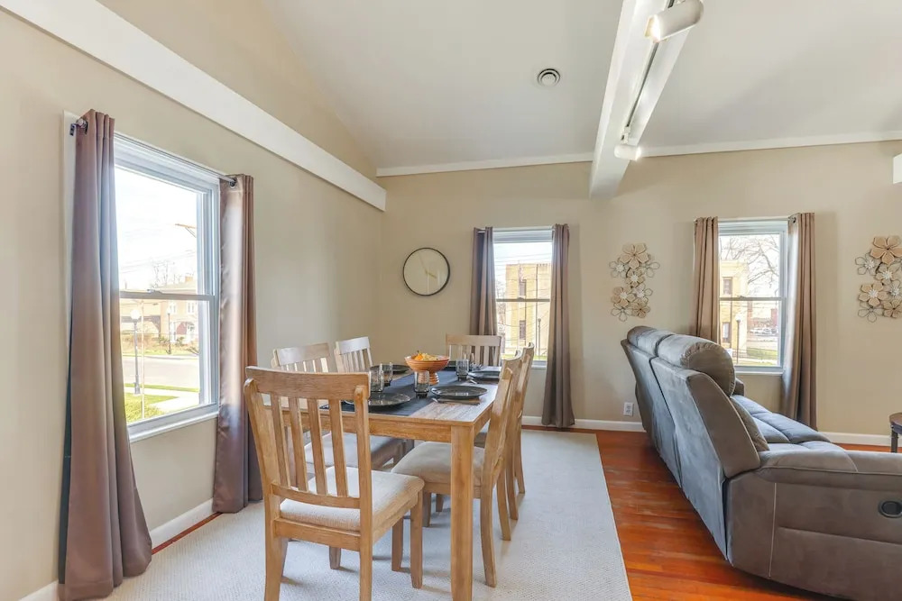 Walk to Dtwn: Seneca Falls Apt w/ Fire Pit!
